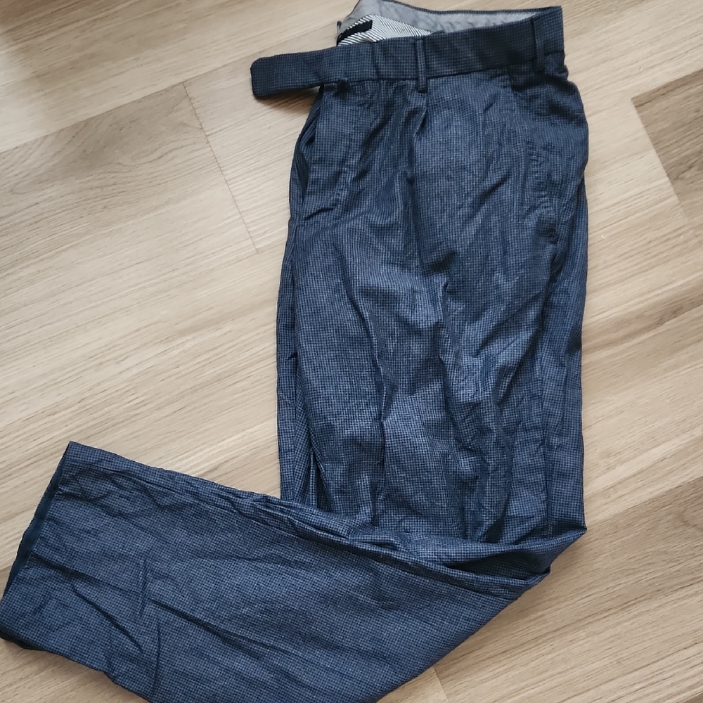 🔥clearance🔥 Men's Ermenegildo Zegna Blue Check Pants